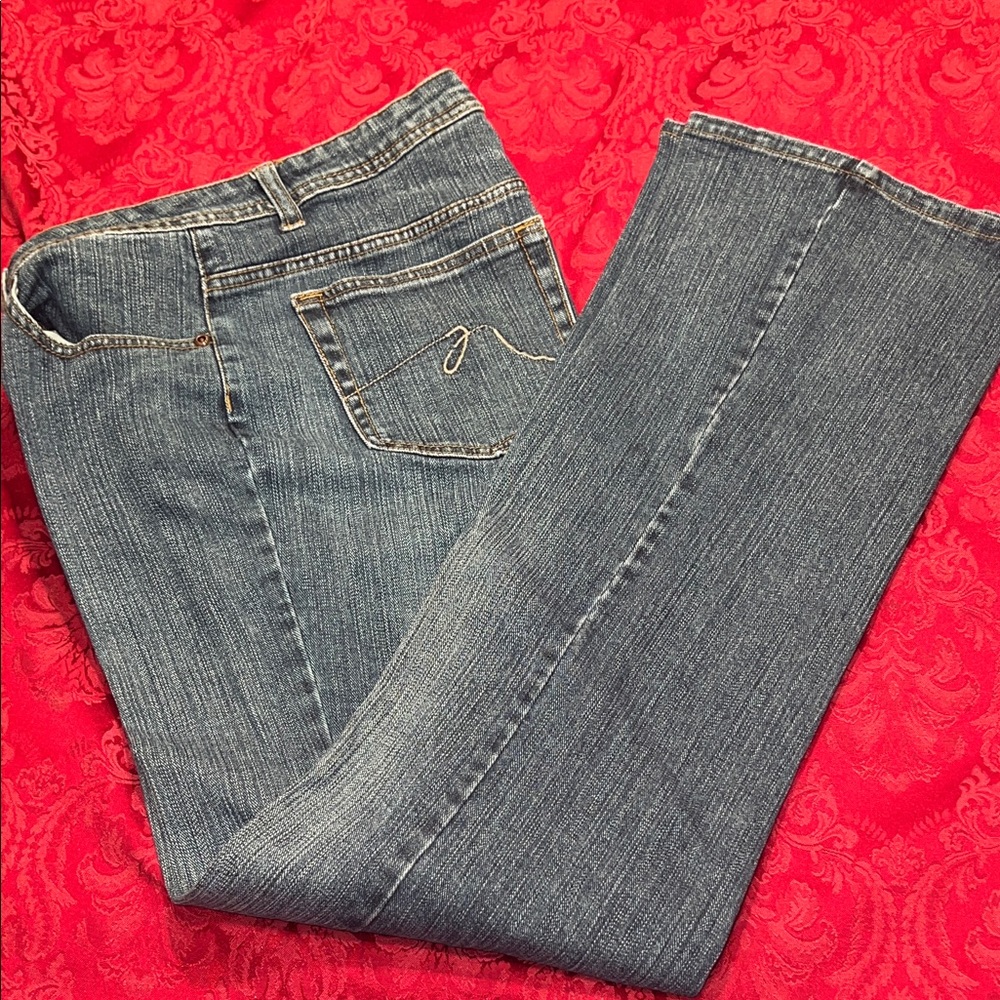 Faded Glory Slight Flare Classic Blue Women's Jeans